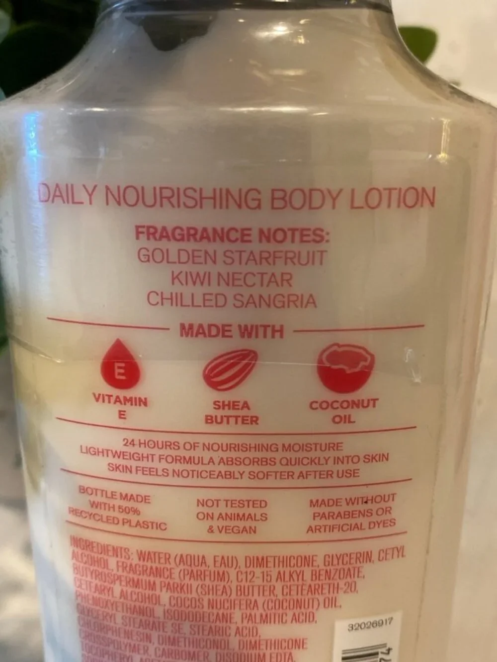 “Starfruit Sangria” Bath & Body Works New Full size 3pc Body Care Set